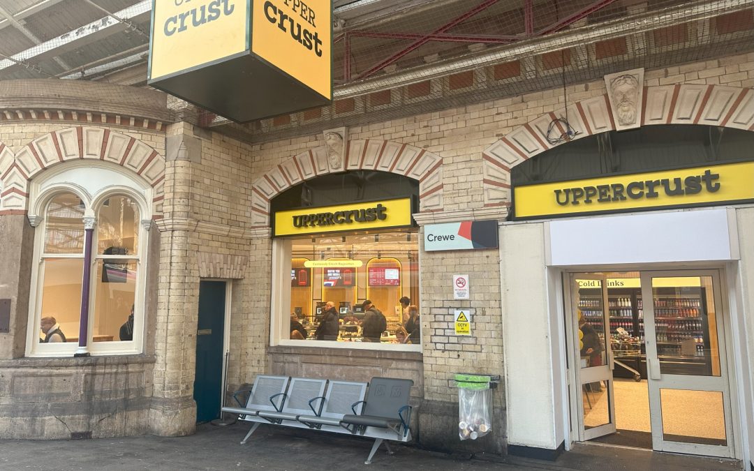 Guess who’s back? Upper Crust at Crewe!