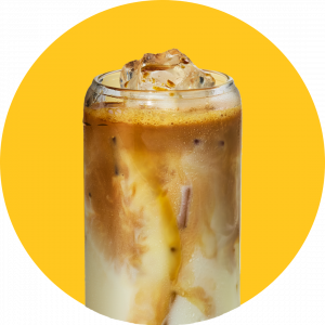 Iced Caramelised Biscuit Latte