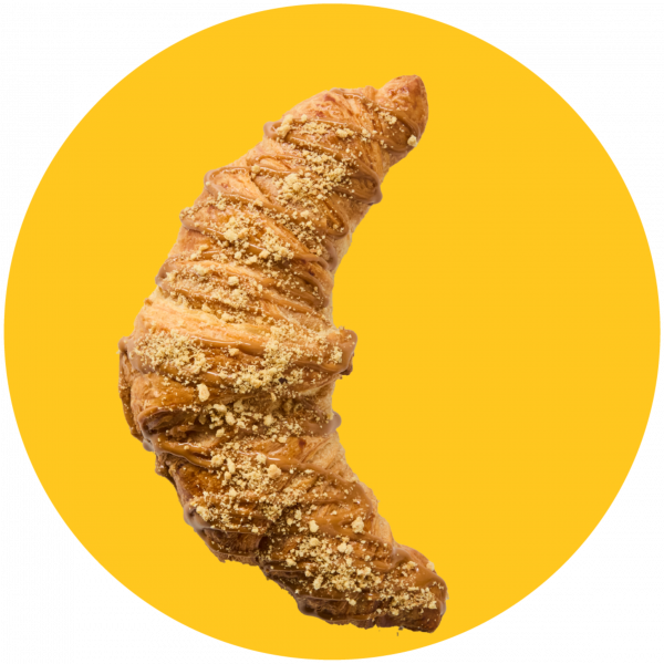 Caramelised Biscuit Croissant