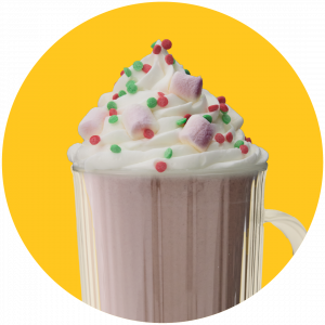 Candy Cane Hot Chocolate