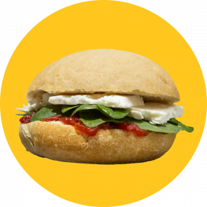 Spinach, Feta and Tomato Relish Roll