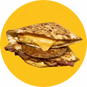Loaded Breakfast Crunch Wrap 